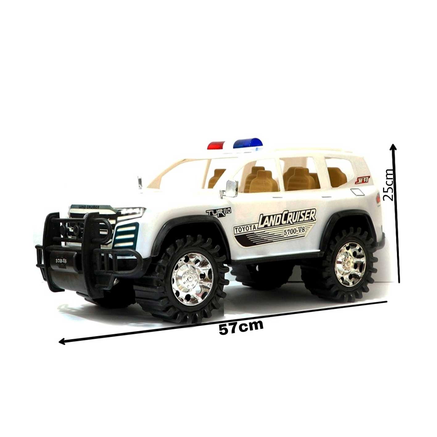 Toyota Land Cruiser Police toy car